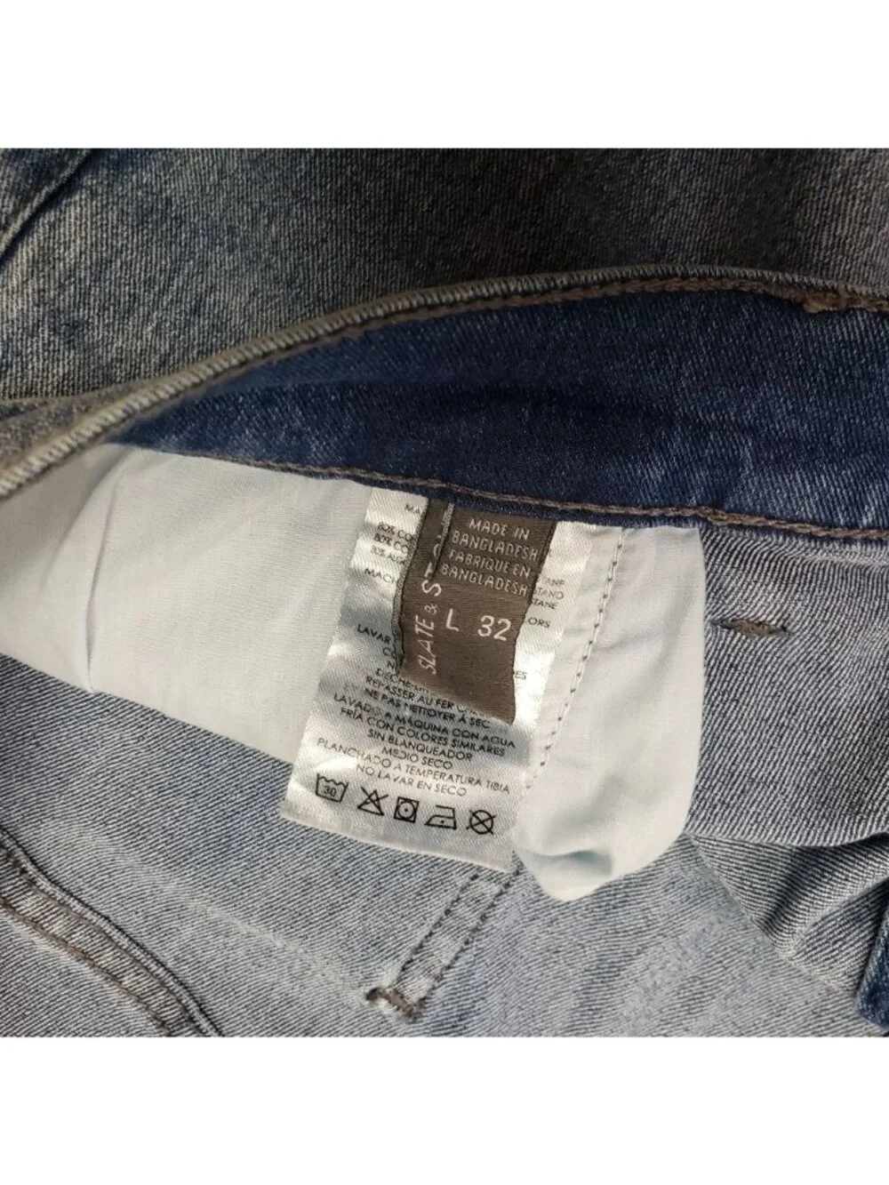Slate & Stone Denim Collection Men's Sloan Standard Slim Jeans 38/32 EXCELLENT!!